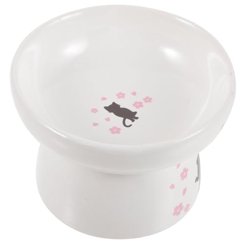 TOGEVAL Kerntyp Keramischer Futternapf Mit Erhöhtem Design Und Schutz Für Katzen Reduzierung Von Erbrechen Und Lebensmittelverschwendung TOGEVAL Kerntyp Keramischer Futternapf Mit Erhöhtem Design Und Schutz Für Katzen Reduzierung Von Erbrechen Und Lebensmittelverschwendung von TOGEVAL