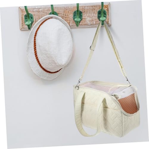 TOGEVAL Faltbare Haustier Tragetasche aus Stabilem Material mit Atmungsaktivem Mesh und Offenem Fenster Tragbare Hundetasche für Kleine Hunde und Katzen Komfortabler Schultergurt für TOGEVAL Faltbare Haustier Tragetasche aus Stabilem Material mit Atmungsaktivem Mesh und Offenem Fenster Tragbare Hundetasche für Kleine Hunde und Katzen Komfortabler Schultergurt für von TOGEVAL