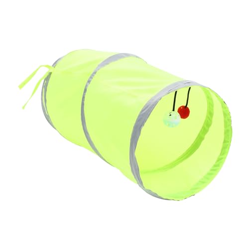 TOGEVAL Faltbarer Katzen Tunnel Interaktives Haustier Leichter und Platzsparender Katzentunnel für Mehr Beschäftigung und Entspannung für Indoor Haustiere TOGEVAL Faltbarer Katzen Tunnel Interaktives Haustier Leichter und Platzsparender Katzentunnel für Mehr Beschäftigung und Entspannung für Indoor Haustiere von TOGEVAL