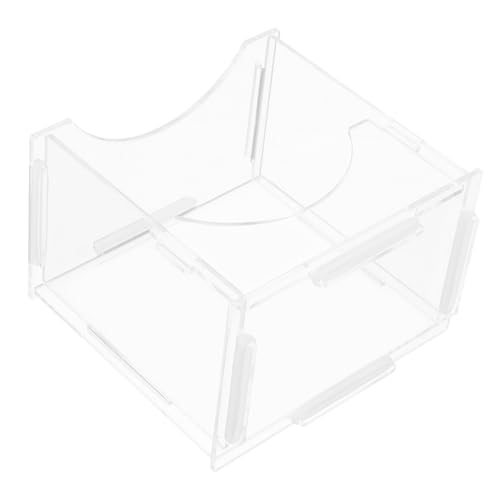 TOGEVAL Futternapf Hamster Futterbehälter Aus Acryl Leicht Zu Reinigen Sicher für Kleintiere TOGEVAL Futternapf Hamster Futterbehälter Aus Acryl Leicht Zu Reinigen Sicher für Kleintiere von TOGEVAL