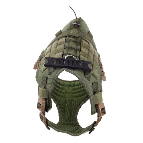 TOGEVAL German Shepherd Trainingsweste Verstellbar Wasserabweisend aus Oxford Material No Pull Hundegeschirr für Outdoor Atmungsaktiv und Robust S für Mittelgroße Hunde Zufällige Farbe von TOGEVAL