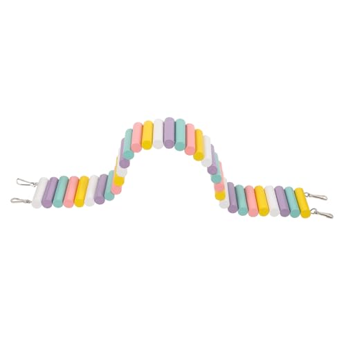 TOGEVAL Your Pets Play Exercise 50 cm Kletterleiter Aus Holz Für Kleintiere Mit Hängematte TOGEVAL Your Pets Play Exercise 50 cm Kletterleiter Aus Holz Für Kleintiere Mit Hängematte von TOGEVAL