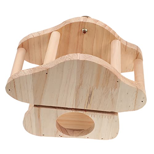 TOGEVAL Heuraufe Aus Holz Zubehör Für Kaninchenkäfige Kreativer Futterspender Für Meerschweinchen Sicheres Material Einfach Zu Montieren TOGEVAL Heuraufe Aus Holz Zubehör Für Kaninchenkäfige Kreativer Futterspender Für Meerschweinchen Sicheres Material Einfach Zu Montieren von TOGEVAL