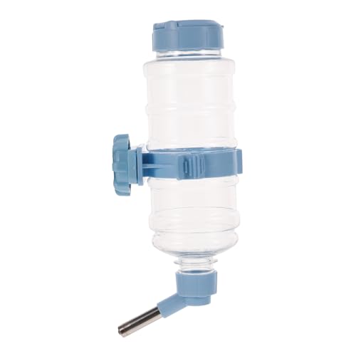 TOGEVAL Hängender Trinkflasche für Haustiere Auslaufsicherer Kaninchen und Meerschweinchen Wasserspender Bpa Frei Leicht zu Reinigen und Befestigen Praktisch für Käfige und Kleintiere von TOGEVAL