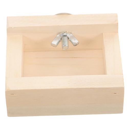 TOGEVAL Hamster Futternapf aus Holz Kleine Futter Wasserschale für Kaninchen Eichhörnchen und Nager Praktische Leicht zu Reinigende Holzschale für Kleintiere Langlebige Futterstation TOGEVAL Hamster Futternapf aus Holz Kleine Futter Wasserschale für Kaninchen Eichhörnchen und Nager Praktische Leicht zu Reinigende Holzschale für Kleintiere Langlebige Futterstation von TOGEVAL