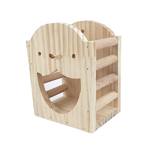 TOGEVAL Hamster Grasständer Futterhäuschen für Kaninchen Lebensmittelbehälter Chinchilla Heuraufe Schwimmheuraufe Käfig-Innengestell Futterautomat zum Aufhängen für Haustiere Holz Khaki TOGEVAL Hamster Grasständer Futterhäuschen für Kaninchen Lebensmittelbehälter Chinchilla Heuraufe Schwimmheuraufe Käfig-Innengestell Futterautomat zum Aufhängen für Haustiere Holz Khaki von TOGEVAL