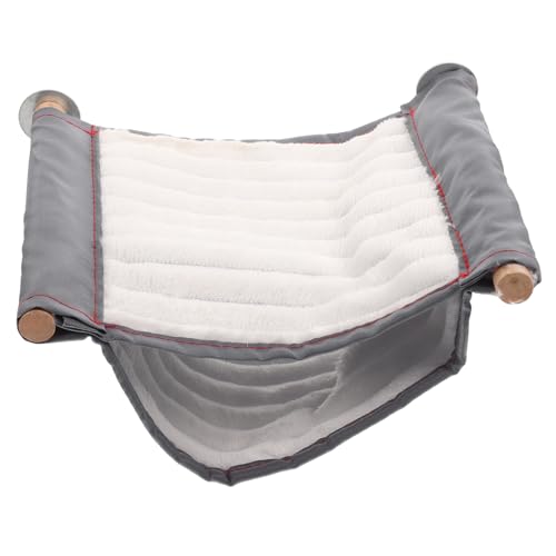 TOGEVAL Hamster Hängematte aus Hochwertigem Material Waschbares Warmes Kleintierbett für Hamster Meerschweinchen Papageien Frettchen Ratten Gemütliches Schlaf Spielzubehör für Käfig und TOGEVAL Hamster Hängematte aus Hochwertigem Material Waschbares Warmes Kleintierbett für Hamster Meerschweinchen Papageien Frettchen Ratten Gemütliches Schlaf Spielzubehör für Käfig und von TOGEVAL