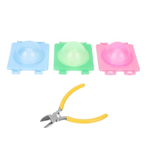 TOGEVAL Hamster Käfig Zubehör Teiliges Kunststoff Tunnelstopper für Röhrensystem Externes Hamsterohr Ende DIY Module in Blau Grün für Kleintiere und Nager von TOGEVAL