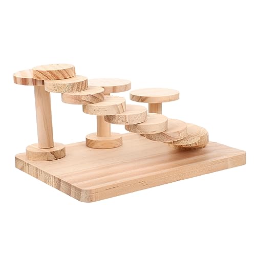TOGEVAL Hamster Holzspielzeug Brücke Kletterleiter Plattform Für Kleintiere Für Hamster Und Chinchillas Fördert Und Koordination Dekorativ Und Unterhaltsam Käfigen TOGEVAL Hamster Holzspielzeug Brücke Kletterleiter Plattform Für Kleintiere Für Hamster Und Chinchillas Fördert Und Koordination Dekorativ Und Unterhaltsam Käfigen von TOGEVAL