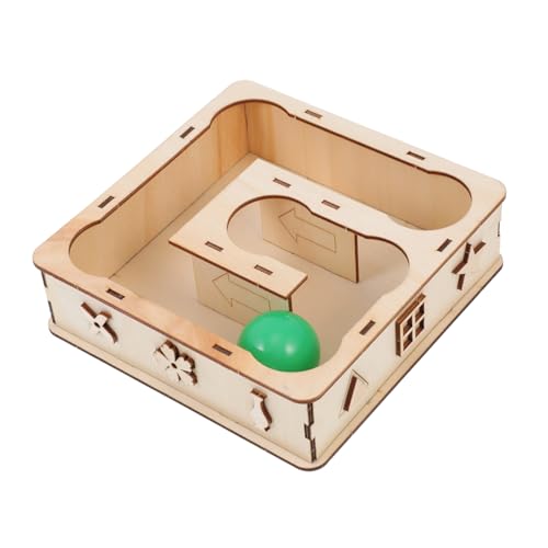 TOGEVAL Hamster Labyrinth aus Natürlichem Holz mit Glatten Kanten Langlebig und Sicher Kleines Haustier Spielplatz Tunnelsystem für Aktive Hamster und Gerbils TOGEVAL Hamster Labyrinth aus Natürlichem Holz mit Glatten Kanten Langlebig und Sicher Kleines Haustier Spielplatz Tunnelsystem für Aktive Hamster und Gerbils von TOGEVAL