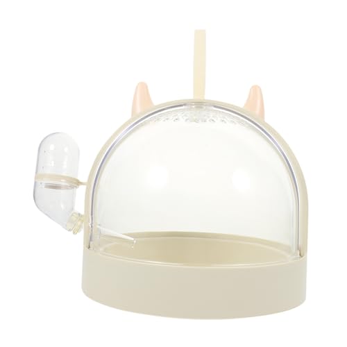 TOGEVAL Hamster Transportbox Leicht Tragbarer Kleintier Käfig Ausbruchssicher Atmungsaktiv Für Zwerghamster Und Kleine Nagetiere Für Unterwegs Und Reisen von TOGEVAL