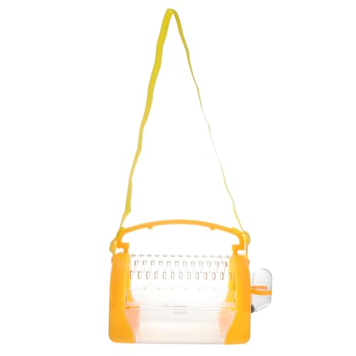 TOGEVAL Hamster Transportbox Tragetasche Für Kleine Tiere Tragbarer Käfig Mit Verstellbarem Schultergurt Orange Ideal Für Ausflüge Und Reisen Mit Haustieren TOGEVAL Hamster Transportbox Tragetasche Für Kleine Tiere Tragbarer Käfig Mit Verstellbarem Schultergurt Orange Ideal Für Ausflüge Und Reisen Mit Haustieren von TOGEVAL