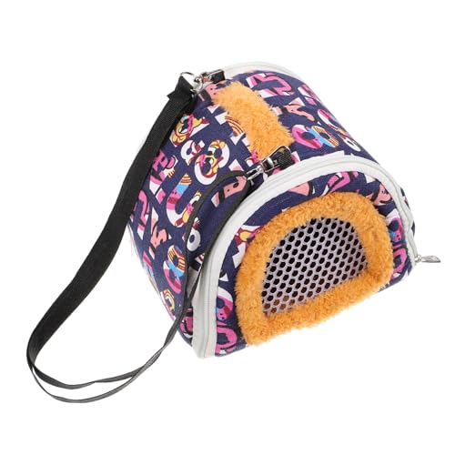 TOGEVAL Tragbare Hamstertragetasche Hasentragetasche Kompakte Reisetasche Für Kleintiere TOGEVAL Tragbare Hamstertragetasche Hasentragetasche Kompakte Reisetasche Für Kleintiere von TOGEVAL
