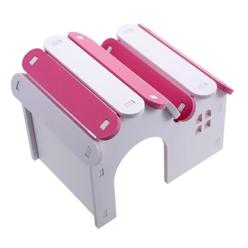 TOGEVAL Hamster Schlaf Villa PVC Haustier Nest Dekorative Shelter Warm Cool für Hamster TOGEVAL Hamster Schlaf Villa PVC Haustier Nest Dekorative Shelter Warm Cool für Hamster von TOGEVAL