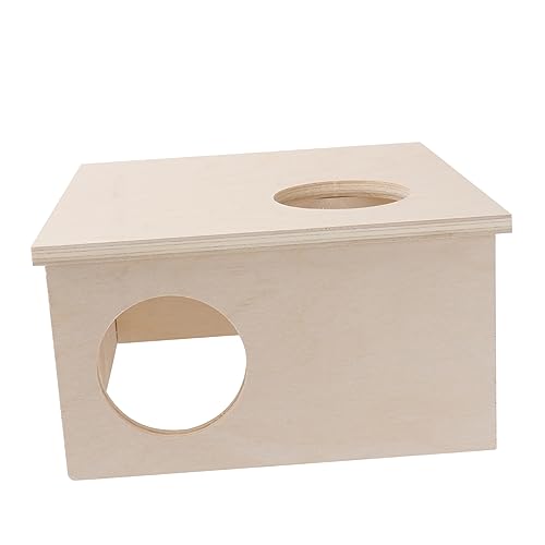 TOGEVAL Haustier-versteck-Spielzeug Aus Holz Hamster-heimnest Sicheres Material Atmungsaktives Design Platz TOGEVAL Haustier-versteck-Spielzeug Aus Holz Hamster-heimnest Sicheres Material Atmungsaktives Design Platz von TOGEVAL