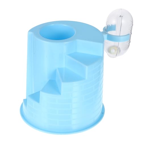 TOGEVAL Hamster Haus Kunststoff Mit Wasserspender Gemütliche Schlafstätte Für Kleine Nager Als Rückzugsort Und Spielhaus Für Hamster Und Andere Haustiere TOGEVAL Hamster Haus Kunststoff Mit Wasserspender Gemütliche Schlafstätte Für Kleine Nager Als Rückzugsort Und Spielhaus Für Hamster Und Andere Haustiere von TOGEVAL