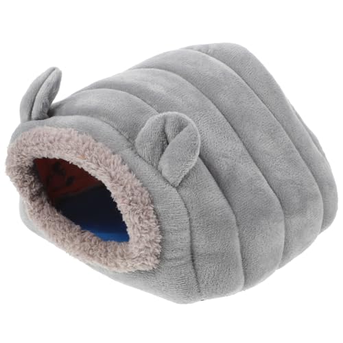 TOGEVAL Hamster Nest Für Kleine Haustiere Warmhaltendes Schlafhaus Für Hamster Dekorativer Rückzugsort Für Meerschweinchen Und Andere Kleintiere Langlebig Und Bequem TOGEVAL Hamster Nest Für Kleine Haustiere Warmhaltendes Schlafhaus Für Hamster Dekorativer Rückzugsort Für Meerschweinchen Und Andere Kleintiere Langlebig Und Bequem von TOGEVAL