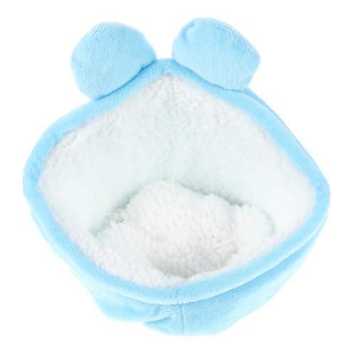 TOGEVAL Hamsternest Kuschelhöhle für Kleintiere Wärmebett Meerschweinchen Versteck Plüschhaus für Kaninchen und Hamster Schlafnest Langlebig und Bequem TOGEVAL Hamsternest Kuschelhöhle für Kleintiere Wärmebett Meerschweinchen Versteck Plüschhaus für Kaninchen und Hamster Schlafnest Langlebig und Bequem von TOGEVAL