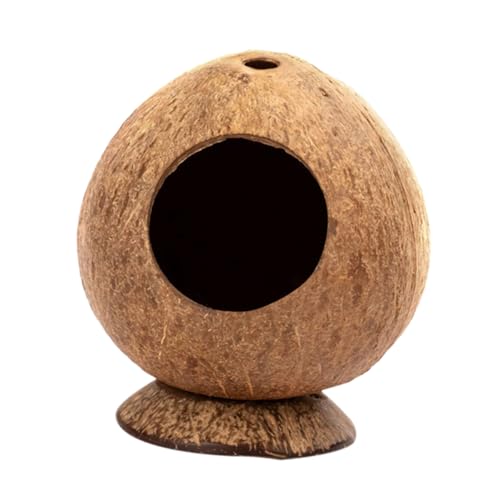 TOGEVAL Hamsternest Vogelkäfig-Spielzeug Dekoratives Hamsterbett Haustiernest Für Den Innenbereich Hamsterbeißspielzeug Hamsterwinter Indoor-Spielzeug Hamsterzubehör Brown Kokosnuss TOGEVAL Hamsternest Vogelkäfig-Spielzeug Dekoratives Hamsterbett Haustiernest Für Den Innenbereich Hamsterbeißspielzeug Hamsterwinter Indoor-Spielzeug Hamsterzubehör Brown Kokosnuss von TOGEVAL