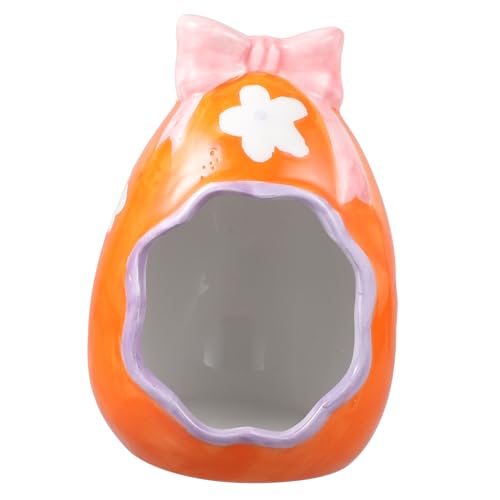 TOGEVAL Meerschweinchen Versteck Keramik Hamster Bett Haustier Kabine Ratte Nest Gemütliches Versteck TOGEVAL Meerschweinchen Versteck Keramik Hamster Bett Haustier Kabine Ratte Nest Gemütliches Versteck von TOGEVAL
