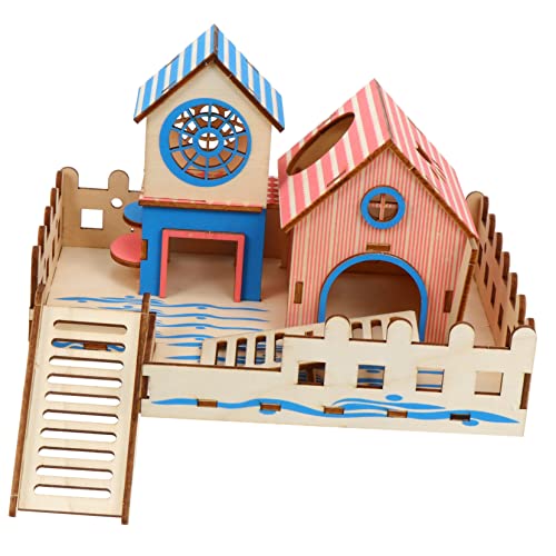 TOGEVAL Hamster Holzleiter Spielzeug Mit Plattform Kletterzubehör Für Kleine Haustiere Für Hamster Mäuse Und Andere Kleintiere Und Koordination TOGEVAL Hamster Holzleiter Spielzeug Mit Plattform Kletterzubehör Für Kleine Haustiere Für Hamster Mäuse Und Andere Kleintiere Und Koordination von TOGEVAL