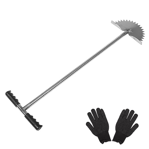 TOGEVAL Handbetriebenes Rasenkantenschneider Tool mit Förmigem Griff für Garten und für Gehwege und Rasenpflege von TOGEVAL