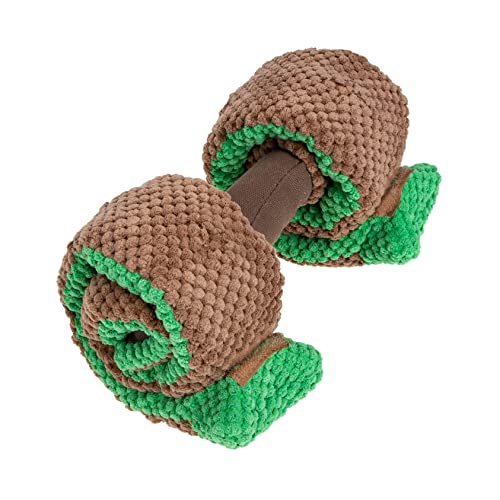TOGEVAL Hundespielzeug für Welpen Tierfutter Versteckspielzeug Fleece-Hantel Kauspielzeug langsames Fütterungspuzzle für Hunde TOGEVAL Hundespielzeug für Welpen Tierfutter Versteckspielzeug Fleece-Hantel Kauspielzeug langsames Fütterungspuzzle für Hunde von TOGEVAL