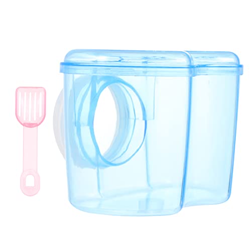 TOGEVAL Haustier-Duschraum Sandbad Acryl Hamster-Badezimmer abnehmbare Badewanne Katzentoilette sicher für Kleintiere TOGEVAL Haustier-Duschraum Sandbad Acryl Hamster-Badezimmer abnehmbare Badewanne Katzentoilette sicher für Kleintiere von TOGEVAL