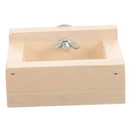 TOGEVAL Futternapf aus Holz für Hamster Kleiner Futternapf für Haustiere für Eichhörnchen Chinchillas Haushaltszubehör leicht zu reinigendes Material TOGEVAL Futternapf aus Holz für Hamster Kleiner Futternapf für Haustiere für Eichhörnchen Chinchillas Haushaltszubehör leicht zu reinigendes Material von TOGEVAL