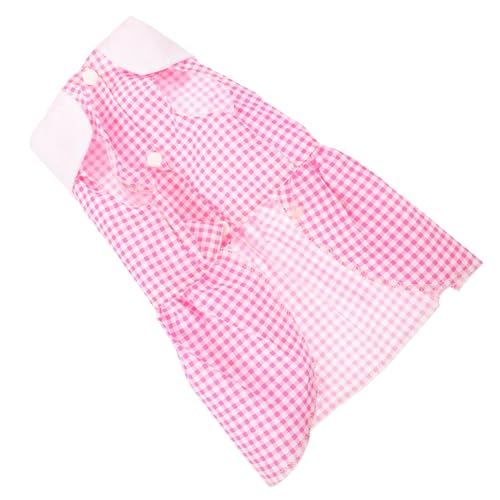 TOGEVAL Polyester Kirschprinzessin Hundekleid Katze Festival Kleidung Welpen L Stilvolles Haustier Outfit von TOGEVAL