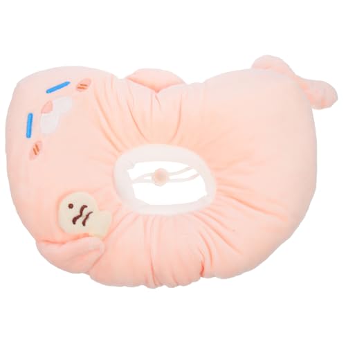 TOGEVAL Sicherheits-Halskrause Für Katzen Einstellbares Schutzkragen Atmungsaktiv Verletzungen Effektiver Leckschutz Für Haustiere von TOGEVAL