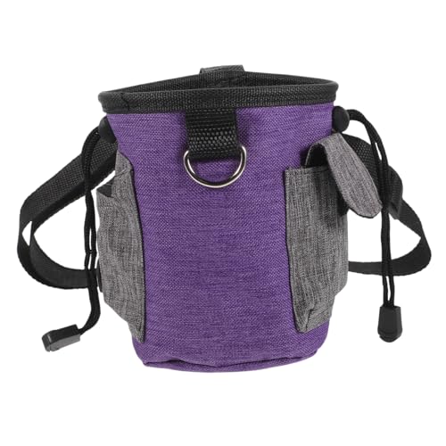 TOGEVAL Hundetraining Tasche Für Snacks Und Leckerlis Robuster Futterbeutel Mit Verstellbarem Gürtel Für Outdoor-aktivitäten Praktischer Pet Treat Bag Logo von TOGEVAL