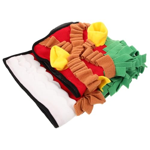 TOGEVAL Haustier Sniffing Pad Haushalt Welpe Futtermatte Matte Spielzeug Haushaltsfuttersuche Tiermatte Welpe Futtertuch Decke Entzückende Fütterungsmatte Welpe Snuffle Matte Accessoire TOGEVAL Haustier Sniffing Pad Haushalt Welpe Futtermatte Matte Spielzeug Haushaltsfuttersuche Tiermatte Welpe Futtertuch Decke Entzückende Fütterungsmatte Welpe Snuffle Matte Accessoire von TOGEVAL