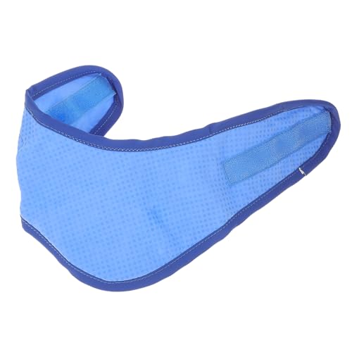 TOGEVAL Haustier Sommer Halstuch Kühlweste Für Hunde Haustier-Sommer-eistuch Beruhigungshalsband Für Hunde Hundeeis Haustierkühlung Hund Halstuch Donut-Halsband Für Hunde Hund Kühlung Blue von TOGEVAL