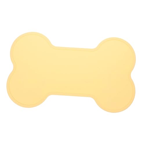 TOGEVAL Hundefuttermatte Futterunterlage für Haustiere Silikon Tischset für Hunde und für Katzen und Hunde von TOGEVAL