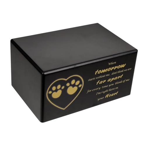 TOGEVAL Holzurne für Haustierasche Urne für Hunde und Katzen Gedenkurne für Haustiere Urne für Haustiere Gedenkurne für Haustiere TOGEVAL Holzurne für Haustierasche Urne für Hunde und Katzen Gedenkurne für Haustiere Urne für Haustiere Gedenkurne für Haustiere von TOGEVAL