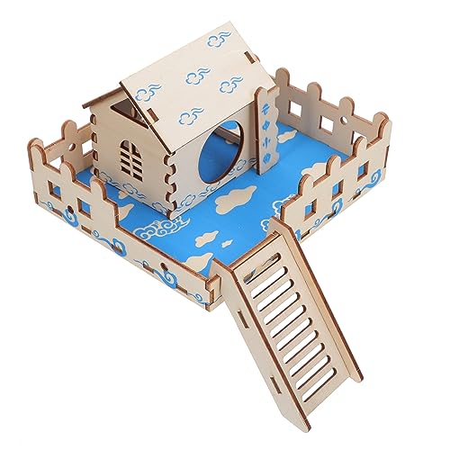 TOGEVAL Holzleiter Für Hamster Kletterspielzeug Für Kleine Tiere Fördert Bewegung Und Spiel Für Zwerghamster Mäuse Und Andere Kleintiere Aus Hochwertigem Holz Gefertigt TOGEVAL Holzleiter Für Hamster Kletterspielzeug Für Kleine Tiere Fördert Bewegung Und Spiel Für Zwerghamster Mäuse Und Andere Kleintiere Aus Hochwertigem Holz Gefertigt von TOGEVAL