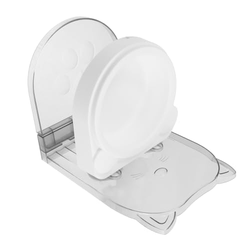 TOGEVAL Haustiernapf pet Feeder pet Supplies Hundehalsband hundedreckes Haustiergerichte Erhöhter Futternapf Welpenfutterspender für Welpen Futterhalter für Katzen Plastik Light Grey TOGEVAL Haustiernapf pet Feeder pet Supplies Hundehalsband hundedreckes Haustiergerichte Erhöhter Futternapf Welpenfutterspender für Welpen Futterhalter für Katzen Plastik Light Grey von TOGEVAL