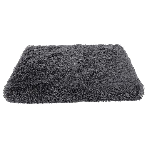 TOGEVAL Haustierstreu Hund Katze Matte Waschbare Hundebetten Für Mittelgroße Hunde Haustiernestkissen Hundenestmatte Flauschiges Hundekissen Flauschige Matte Für Hunde Dark Grey Flanell TOGEVAL Haustierstreu Hund Katze Matte Waschbare Hundebetten Für Mittelgroße Hunde Haustiernestkissen Hundenestmatte Flauschiges Hundekissen Flauschige Matte Für Hunde Dark Grey Flanell von TOGEVAL