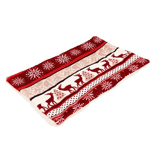 TOGEVAL Hundebett Gemütliches Ruhekissen für Kätzchen und Welpen Flanell-zwingermatte Warmes Bequemes Material TOGEVAL Hundebett Gemütliches Ruhekissen für Kätzchen und Welpen Flanell-zwingermatte Warmes Bequemes Material von TOGEVAL