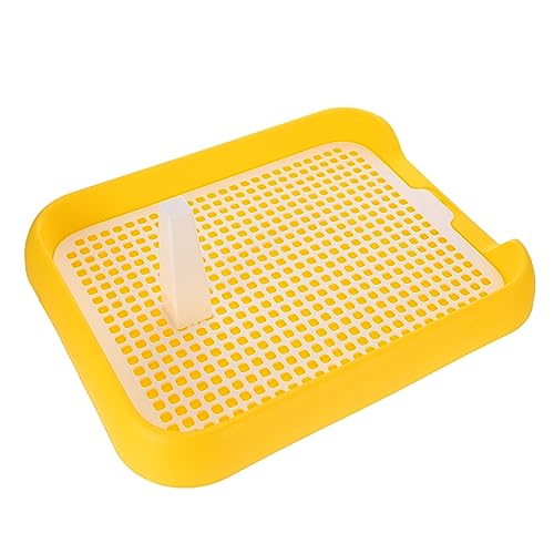 TOGEVAL Haustiertoilette Extra Großer Hund Rosa Hundetrainingstoilette Hündchen Töpfchen Tablett Extra Große Hundehütte Hundetopf Gras Welpen Tablett Urinieren Pp Yellow TOGEVAL Haustiertoilette Extra Großer Hund Rosa Hundetrainingstoilette Hündchen Töpfchen Tablett Extra Große Hundehütte Hundetopf Gras Welpen Tablett Urinieren Pp Yellow von TOGEVAL