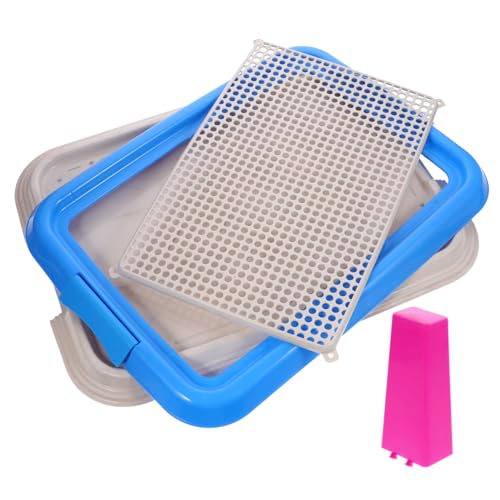 TOGEVAL Töpfchen für Hunde groß für Haustiertoilette Netz-Toilettenständer rutschfestes Design für den Innenbereich zufällige Farbe TOGEVAL Töpfchen für Hunde groß für Haustiertoilette Netz-Toilettenständer rutschfestes Design für den Innenbereich zufällige Farbe von TOGEVAL