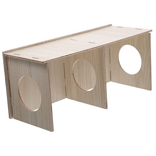 TOGEVAL Holz Hamsterhaus aus Hochwertigem Beißfestem Naturholz Langlebiges Versteck und Spielhaus für Hamster Mäuse und Meerschweinchen Privater Rückzugsort für Kleintiere Ganzjährig TOGEVAL Holz Hamsterhaus aus Hochwertigem Beißfestem Naturholz Langlebiges Versteck und Spielhaus für Hamster Mäuse und Meerschweinchen Privater Rückzugsort für Kleintiere Ganzjährig von TOGEVAL
