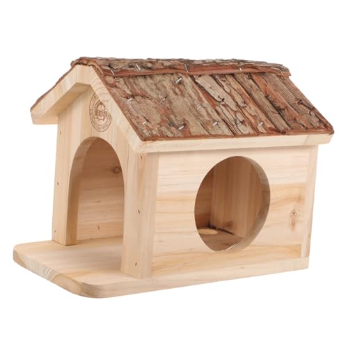 TOGEVAL Holzhausspielzeug Hamsterversteck Hütte Hamster Holzverstecke Holzrattenhütte Verschleißfestes Rattenhaus Hamsterhäuser Kleintierversteck Hütte Holzrattenhaus Hamsterversteck TOGEVAL Holzhausspielzeug Hamsterversteck Hütte Hamster Holzverstecke Holzrattenhütte Verschleißfestes Rattenhaus Hamsterhäuser Kleintierversteck Hütte Holzrattenhaus Hamsterversteck von TOGEVAL