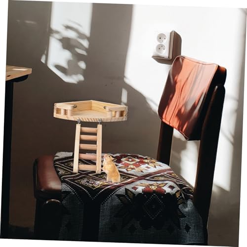 TOGEVAL Holzleiter Hamster Kletterleiter Haustiere Trainingstreppe aus Massivem Holz Beige Stabiles Hamster Kletternetz für Kleintier Abenteuer und Bewegung TOGEVAL Holzleiter Hamster Kletterleiter Haustiere Trainingstreppe aus Massivem Holz Beige Stabiles Hamster Kletternetz für Kleintier Abenteuer und Bewegung von TOGEVAL