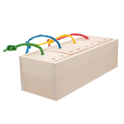 TOGEVAL Holzspielzeug für Kleine Haustiere Interaktives Futterversteck und Beschäftigungsspielzeug für Hamster Meerschweinchen Kaninchen Langlebig Zahnschonend Stresslösend für Käfig und TOGEVAL Holzspielzeug für Kleine Haustiere Interaktives Futterversteck und Beschäftigungsspielzeug für Hamster Meerschweinchen Kaninchen Langlebig Zahnschonend Stresslösend für Käfig und von TOGEVAL