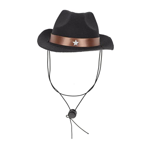 TOGEVAL Pet Cat Hat Dog Dekorative Kopfbedeckung Für Haustiere Lustiger Fünfzack-Hut Für Partys Hochzeiten Und Fototermine Bequemes Und Leichtes Design von TOGEVAL