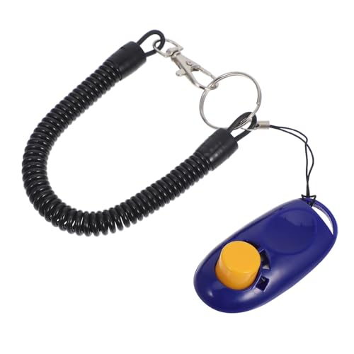 TOGEVAL Hunde-welpen-Haustier-clicker-Sound-schlüsselanhänger-Clip, Haustier-Trainings-Sound-clicker Mit Handschlaufe Für Katzen, Welpen, Vögel, Pferde, Verhaltenstraining TOGEVAL Hunde-welpen-Haustier-clicker-Sound-schlüsselanhänger-Clip, Haustier-Trainings-Sound-clicker Mit Handschlaufe Für Katzen, Welpen, Vögel, Pferde, Verhaltenstraining von TOGEVAL
