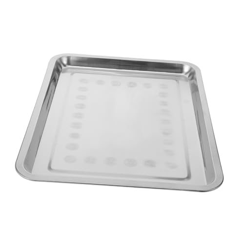 TOGEVAL Hundebox-tablett Vogel Toilettenschüssel Ersatz Für Die Pfannen Der Hundebox Hundekistenpfanne Kaninchenstreu Tiertablett Häschen Töpfchen Tablett Katzentoilette Rostfreier Stahl TOGEVAL Hundebox-tablett Vogel Toilettenschüssel Ersatz Für Die Pfannen Der Hundebox Hundekistenpfanne Kaninchenstreu Tiertablett Häschen Töpfchen Tablett Katzentoilette Rostfreier Stahl von TOGEVAL