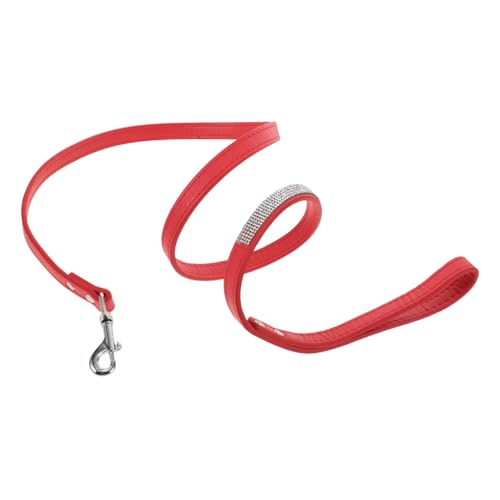 TOGEVAL Hundeleine Haustiere Langleine für Hunde Name Haustierprodukte funkelnd besetzt bunt Trainingsleine glitzernde Leine Strass-Leine Accesorios para Perro Correa para Perros rot TOGEVAL Hundeleine Haustiere Langleine für Hunde Name Haustierprodukte funkelnd besetzt bunt Trainingsleine glitzernde Leine Strass-Leine Accesorios para Perro Correa para Perros rot von TOGEVAL